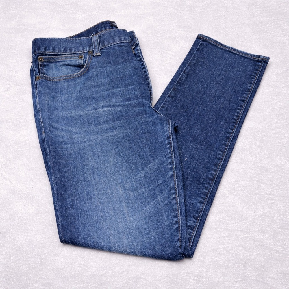 J Crew Mercantile Flex Jeans Mens 30x30 Blue Stretch Slim Fit Denim Pants